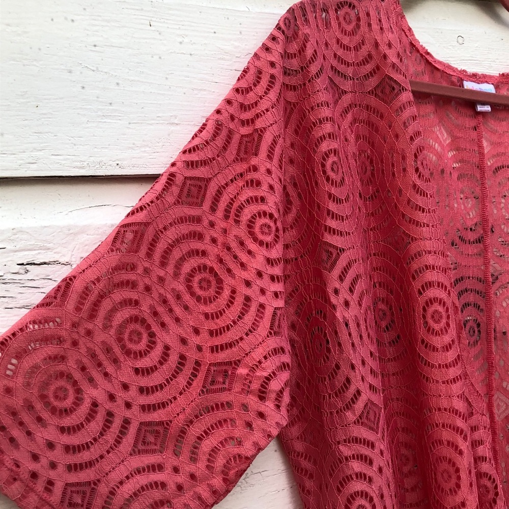 LuLaRoe Lindsay kimono ~ PB8 - Picture 2 of 9